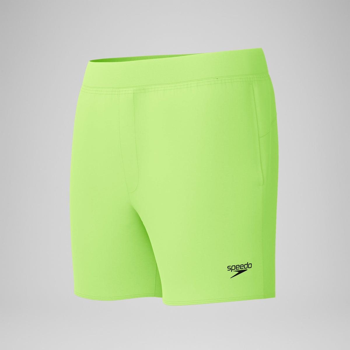 Speedo Lookout Solid Swim Shorts Yellow