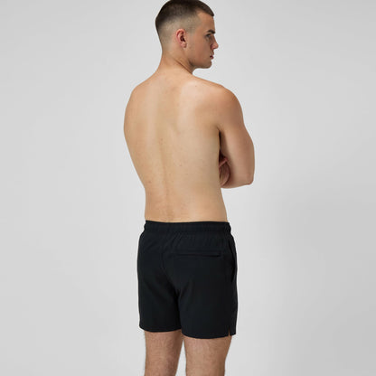 Speedo Classic Solid Redondo Edge Volley Swim Shorts Black