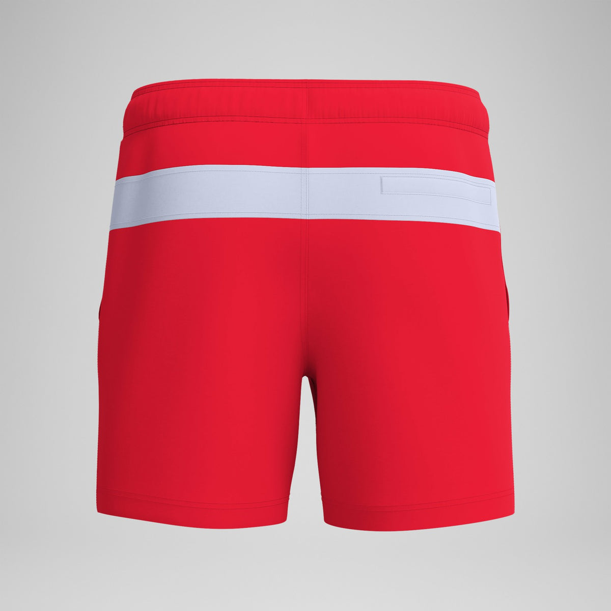 Speedo Jetstream Striped Colourblock Swim Shorts Red/White