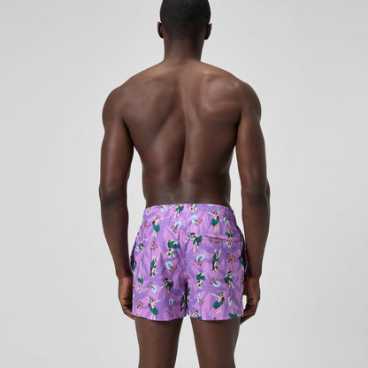 Speedo Printed Redondo Edge Swim Shorts Pink