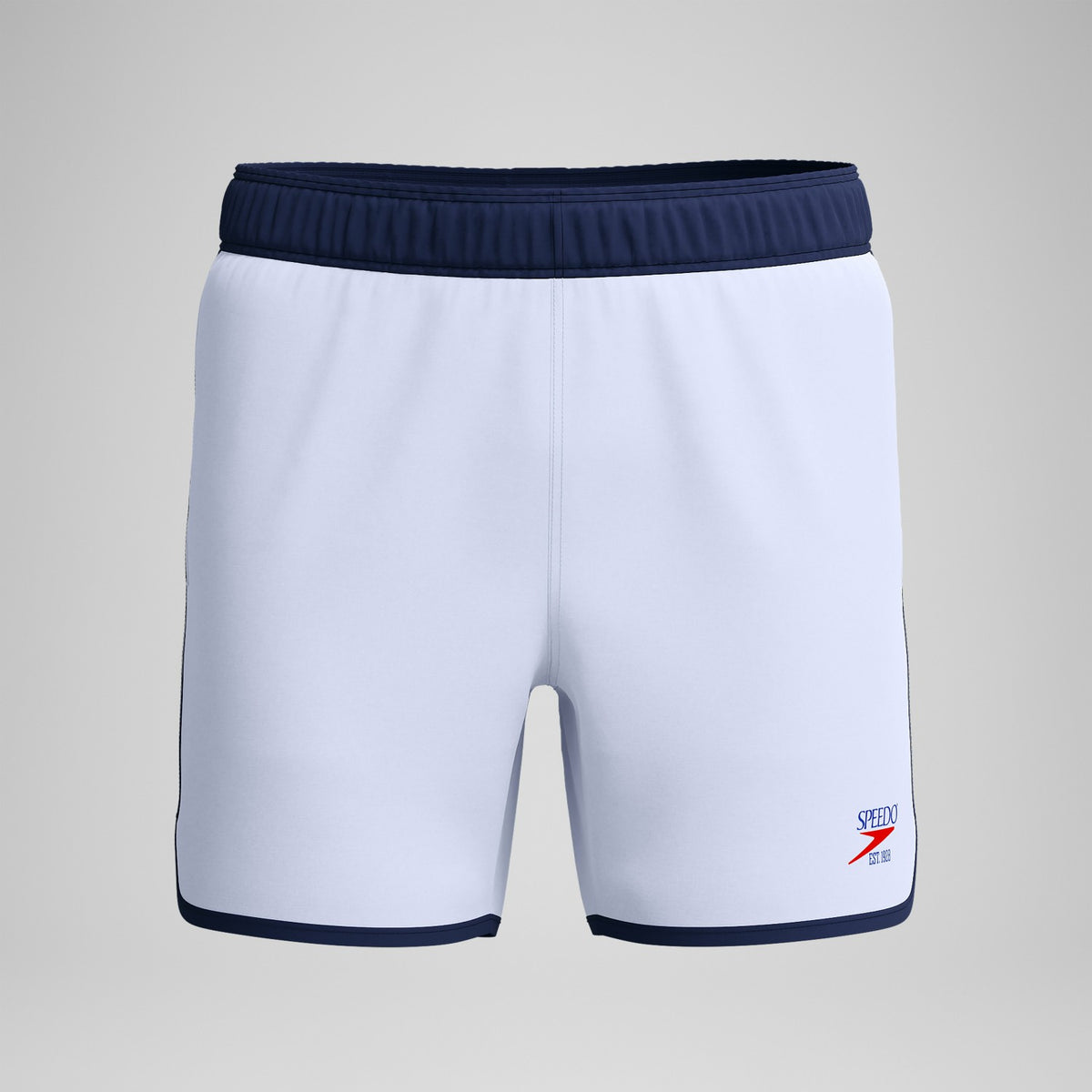 Speedo Jetstream Logo Swim Shorts White/Navy