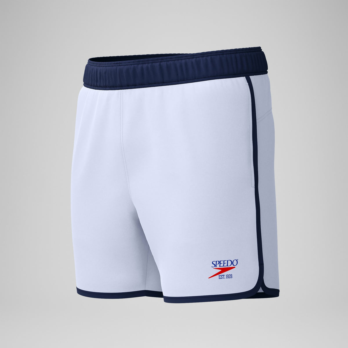 Speedo Jetstream Logo Swim Shorts White/Navy