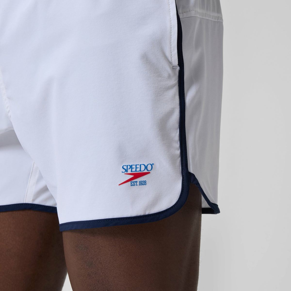 Speedo Jetstream Logo Swim Shorts White/Navy