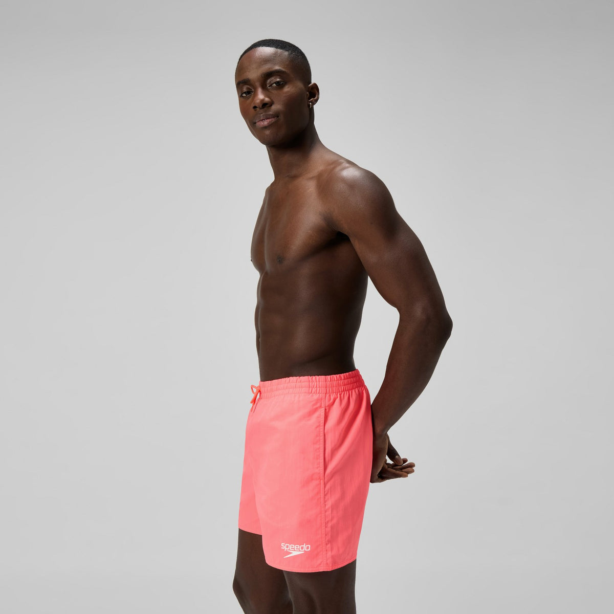 Speedo Essential Solid Swim Shorts Orange