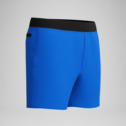 Speedo Lookout Solid Swim Shorts Blue
