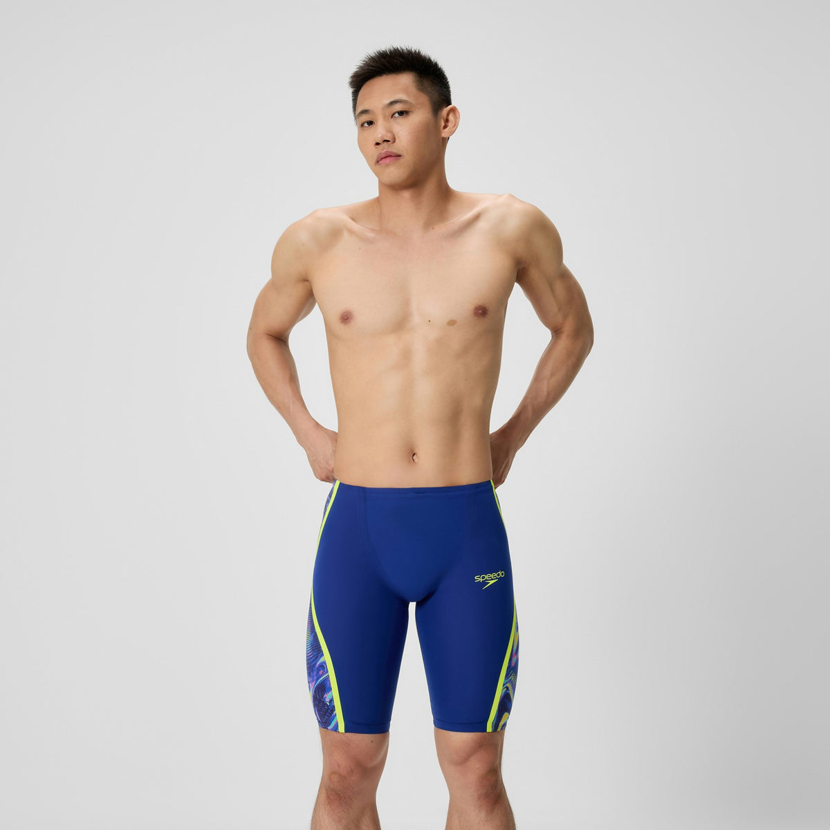 Speedo Fastskin LZR Pure Intent 2.0 High Waisted Jammer Navy/Blue/Yello
