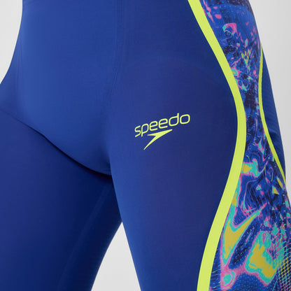 Speedo Fastskin LZR Pure Intent 2.0 High Waisted Jammer Navy/Blue/Yello