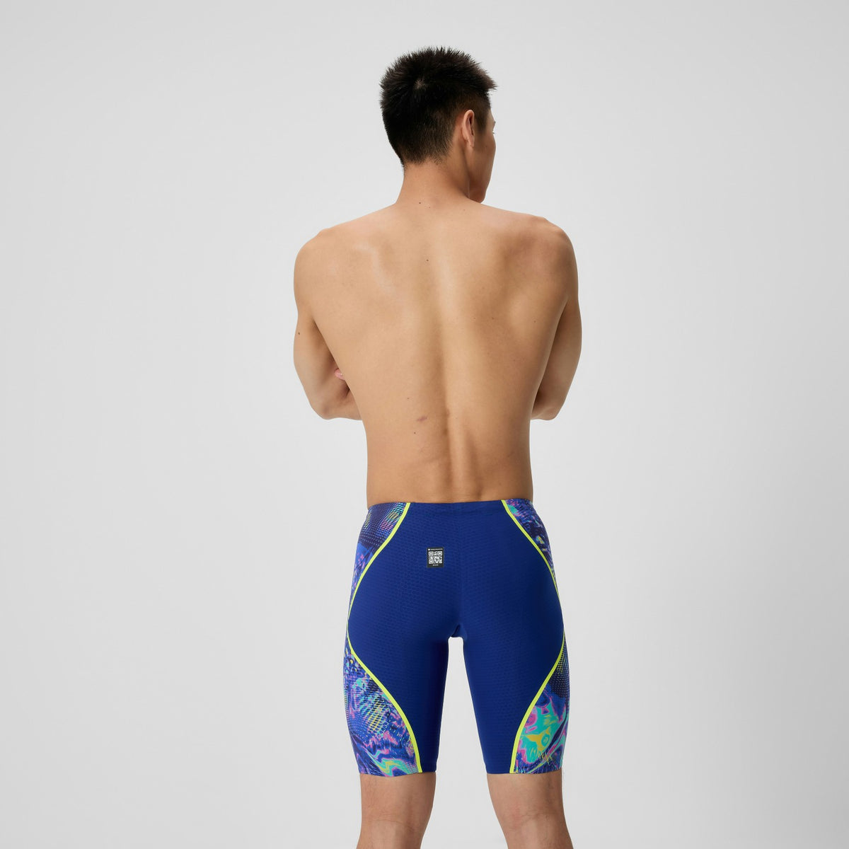 Speedo Fastskin LZR Pure Intent 2.0 High Waisted Jammer Navy/Blue/Yello