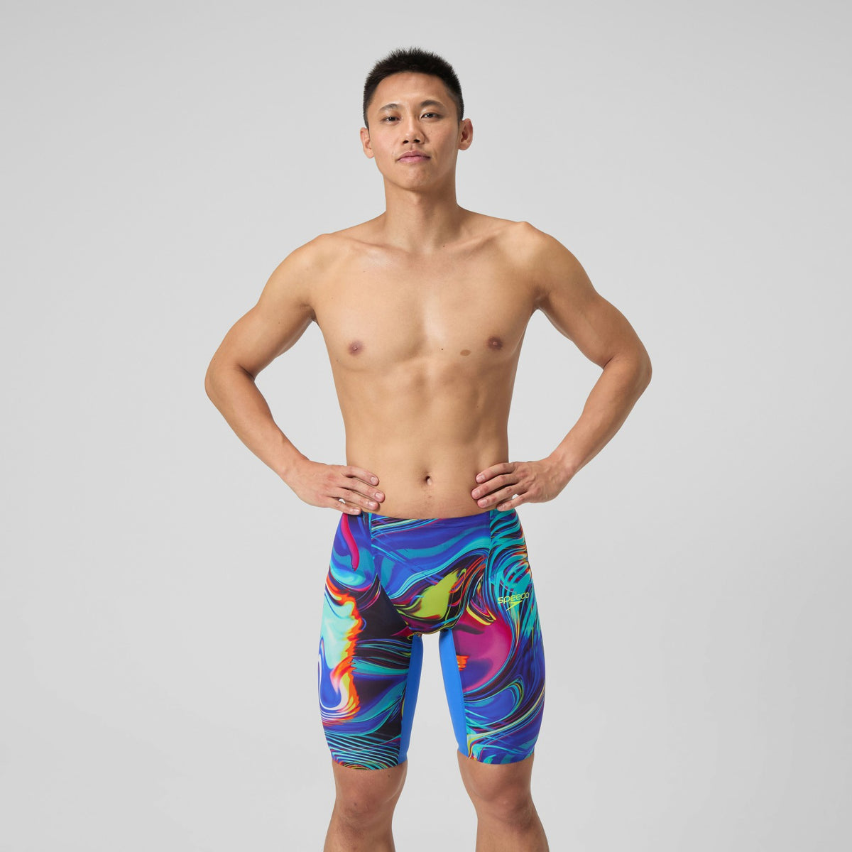 Speedo Fastskin LZR Pure Valor 2.0 High Waist Jammer Blue/Pink