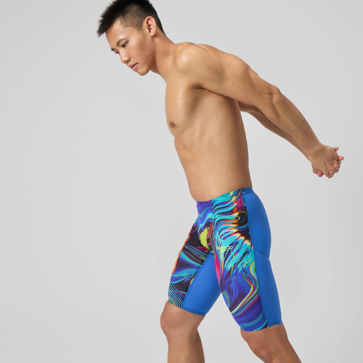 Speedo Fastskin LZR Pure Valor 2.0 High Waist Jammer Blue/Pink