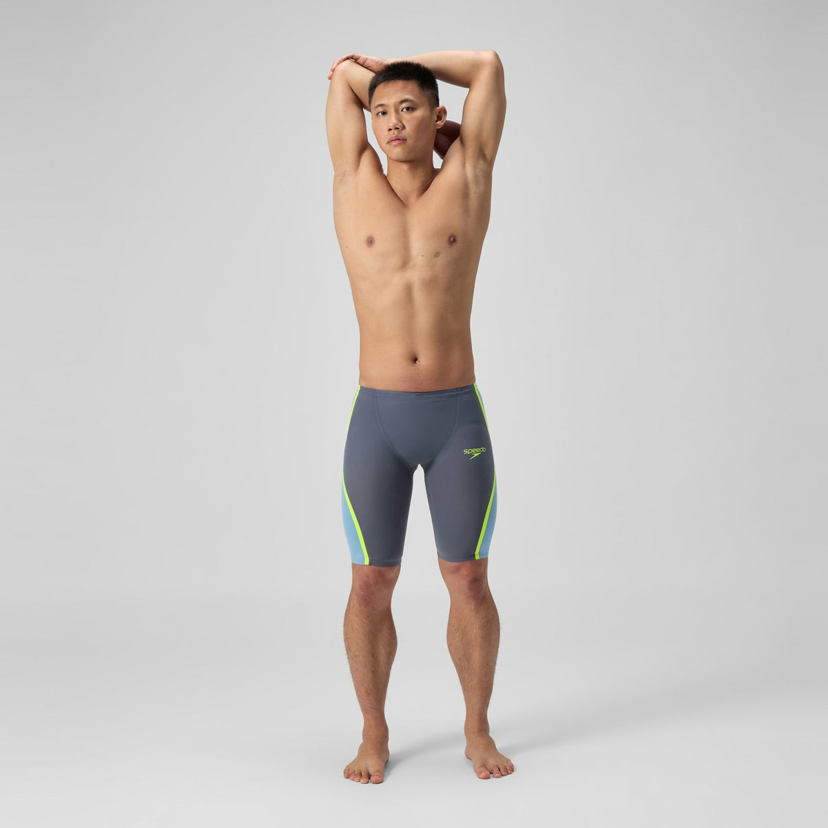 Speedo Fastskin LZR Pure Intent 2.0 High Waist Jammer Grey/Blue