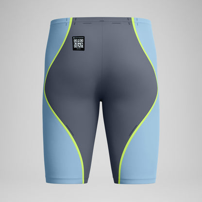Speedo Fastskin LZR Pure Intent 2.0 High Waist Jammer Grey/Blue