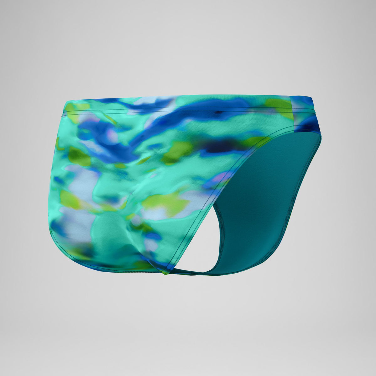 Speedo Club Training Printed Brief Green/Blue