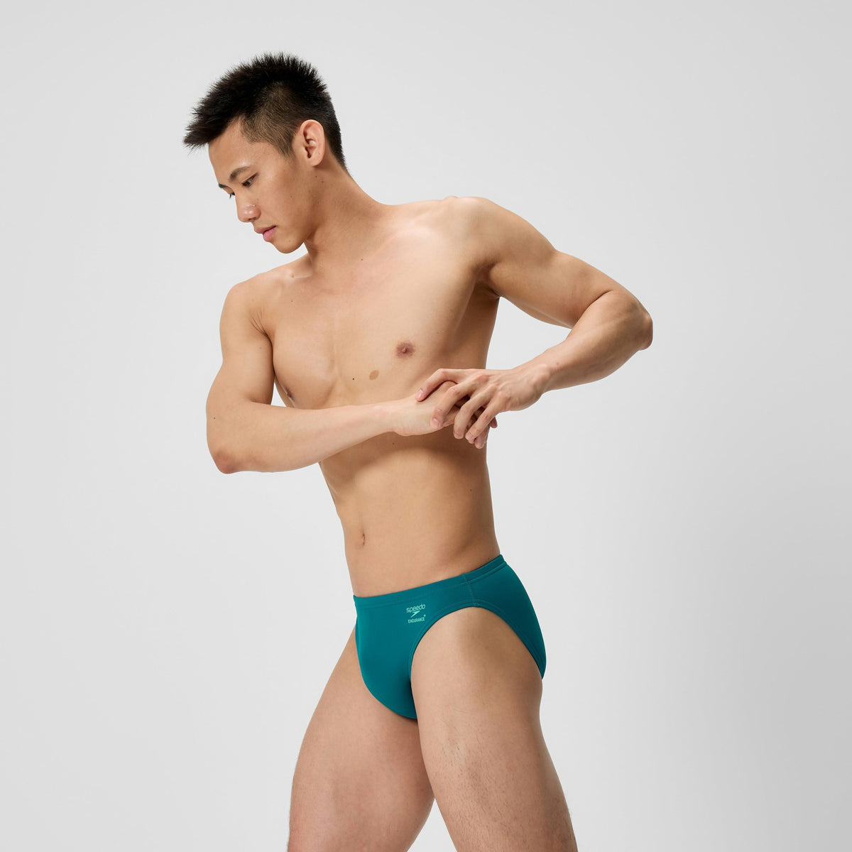Speedo Club Training Brief Teal