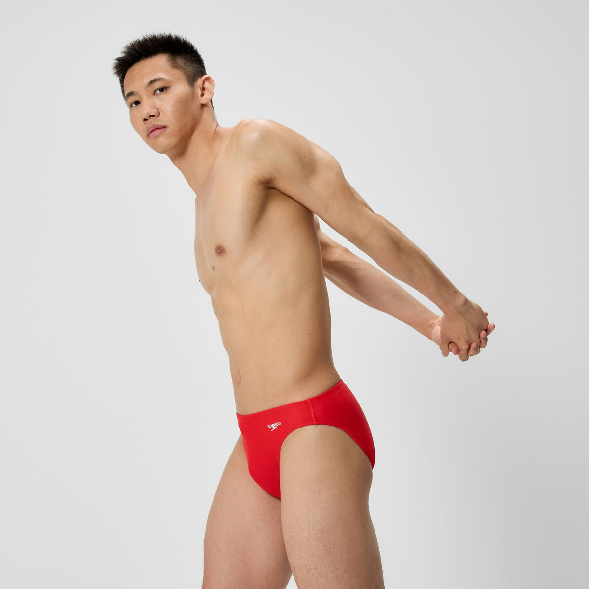Speedo Club Training Brief Red