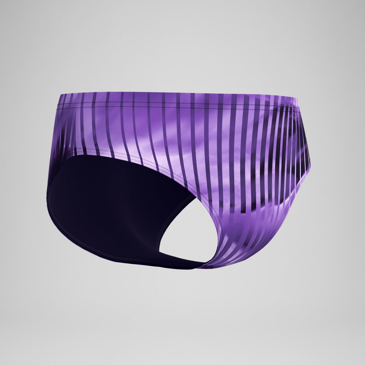 Speedo Club Training Printed Brief Purple