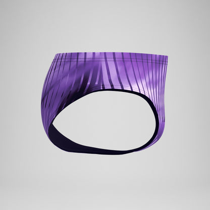 Speedo Club Training Printed Brief Purple
