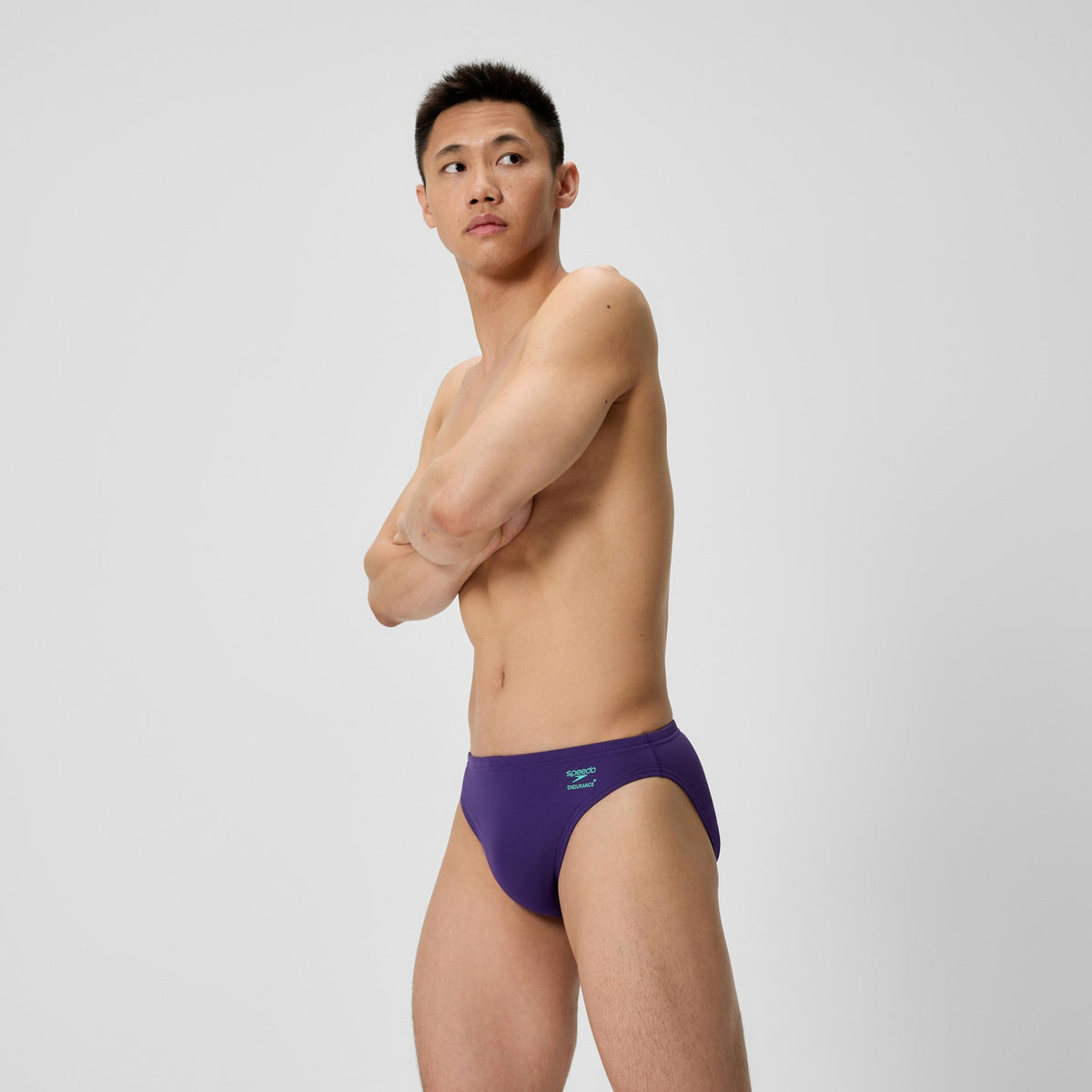Speedo Club Training Brief Purple