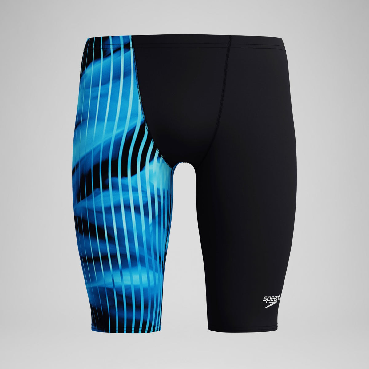 Speedo Club Training Printed Jammer Blue/Black