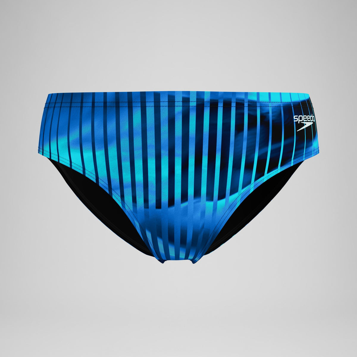 Speedo Club Training Printed Brief Blue