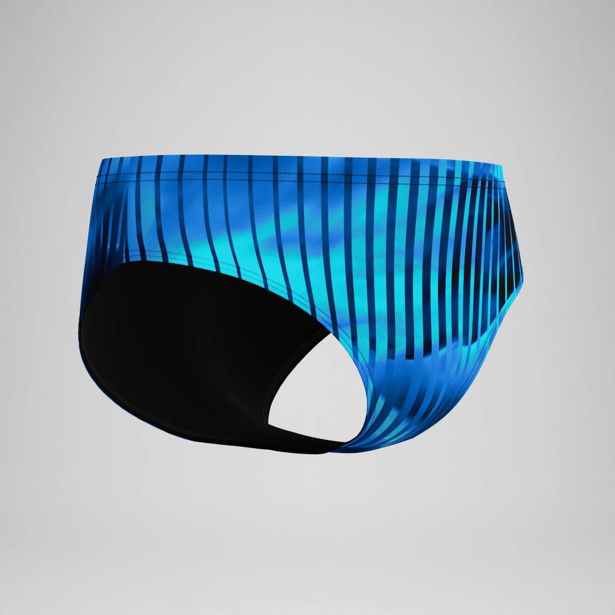Speedo Club Training Printed Brief Blue