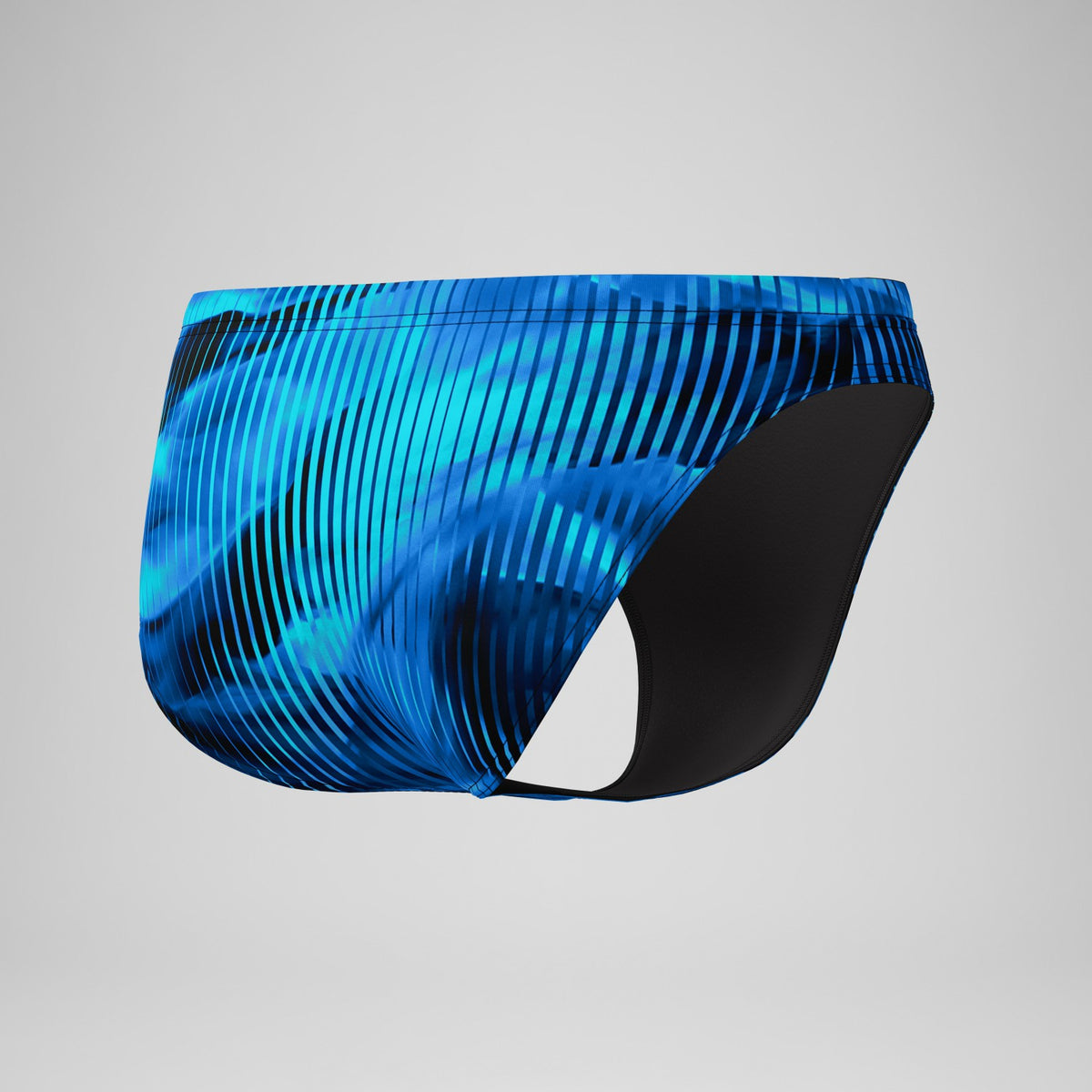Speedo Club Training Printed Brief Blue