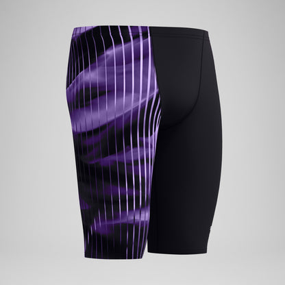 Speedo Club Training Printed Jammer Purple