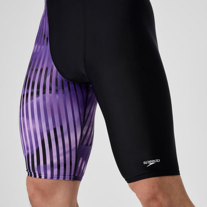 Speedo Club Training Printed Jammer Purple