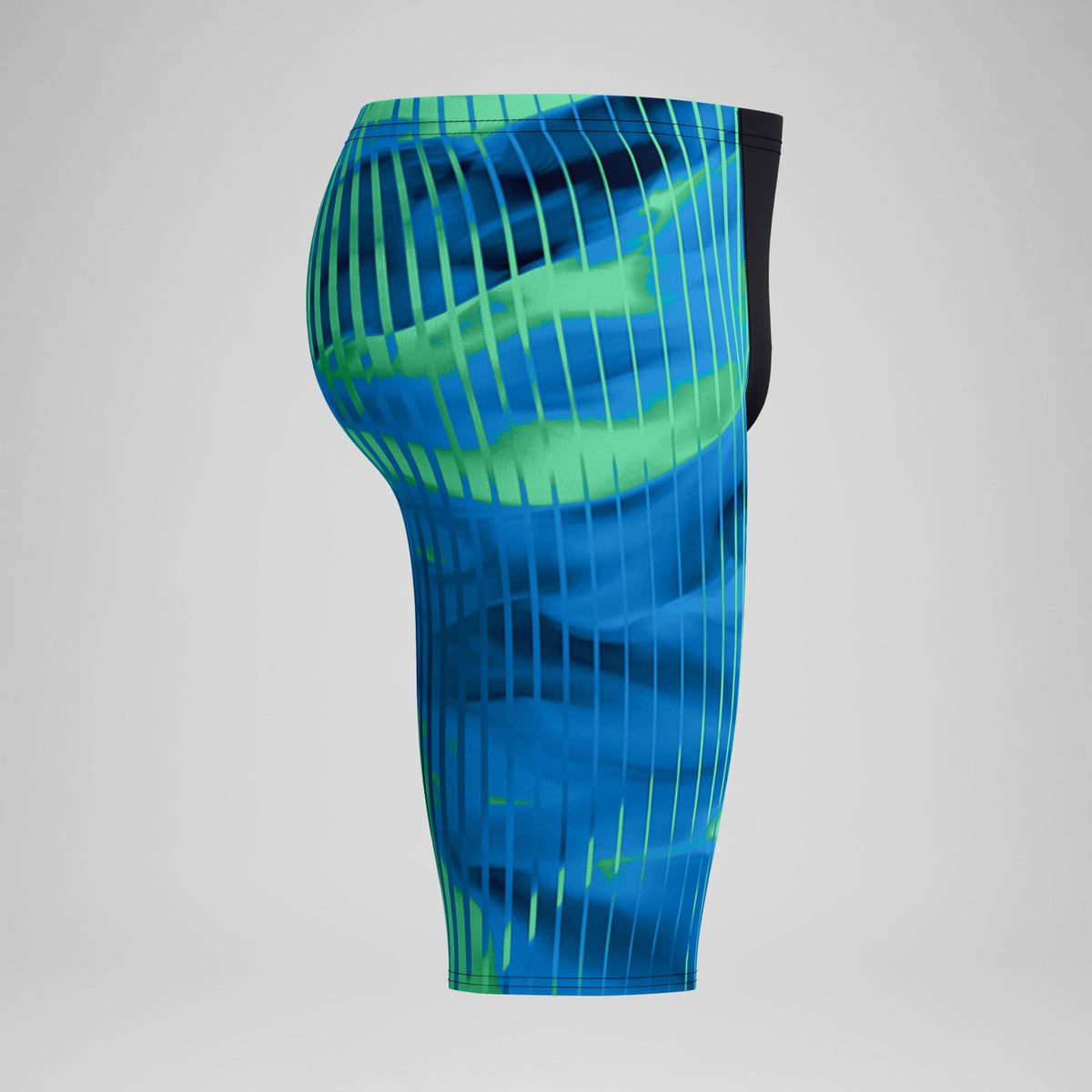 Speedo Club Training Printed Jammer Blue/Black