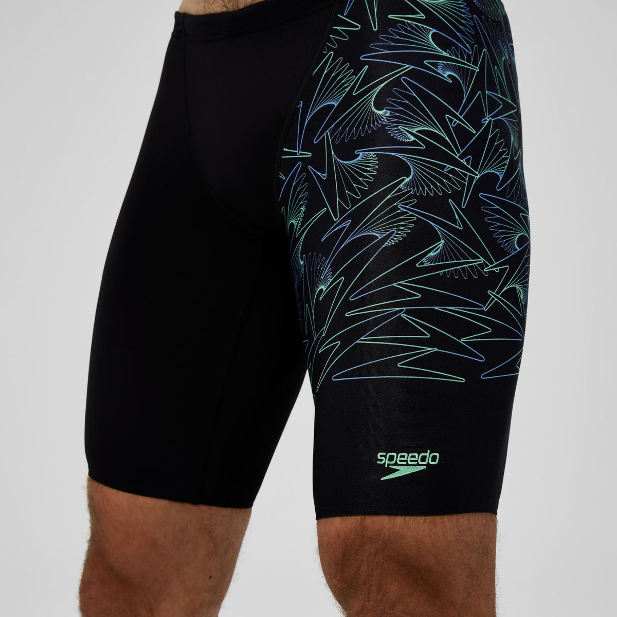 Speedo Hyperboom Splice Jammer Black/Green