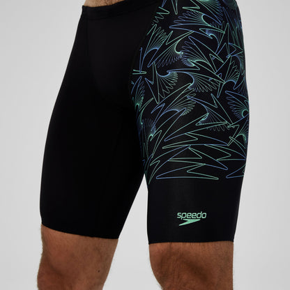 Speedo Hyperboom Splice Jammer Black/Green