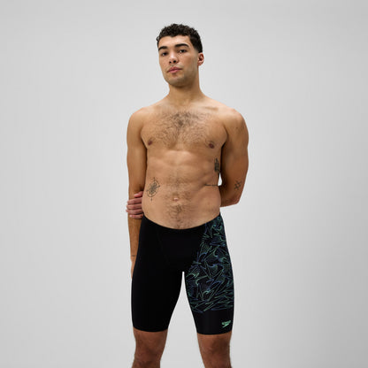 Speedo Hyperboom Splice Jammer Black/Green