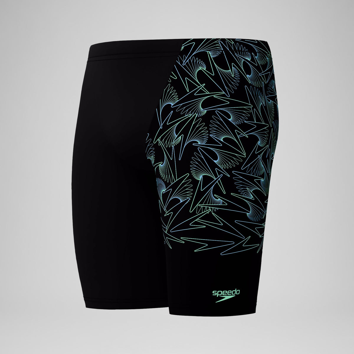 Speedo Hyperboom Splice Jammer Black/Green