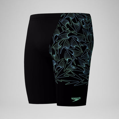 Speedo Hyperboom Splice Jammer Black/Green