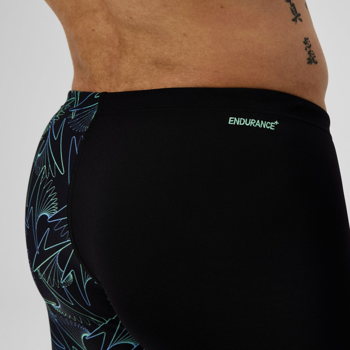 Speedo Hyperboom Splice Jammer Black/Green