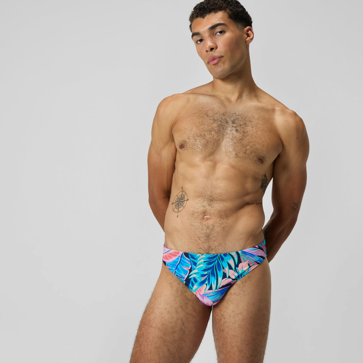 Speedo Beachstar Brief Blue/Pink
