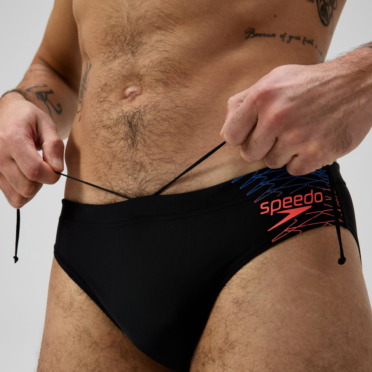 Speedo Medley Logo Brief Black