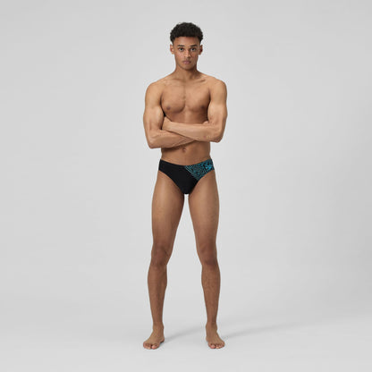 Speedo Medley Logo Brief Black/Blue