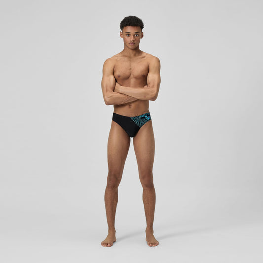 Speedo Medley Logo Brief Black/Blue