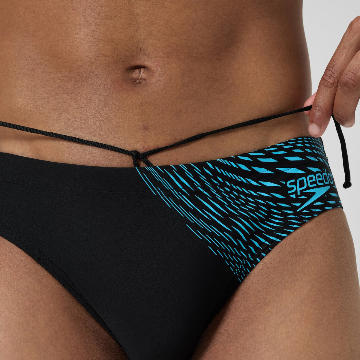 Speedo Medley Logo Brief Black/Blue