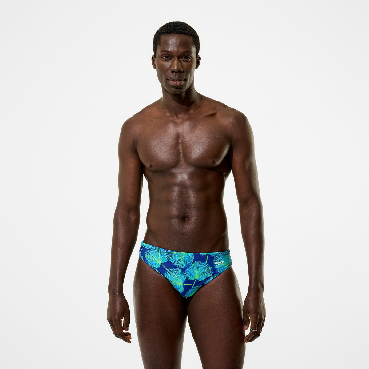Speedo The Speedo Printed Briefs Blue/Green