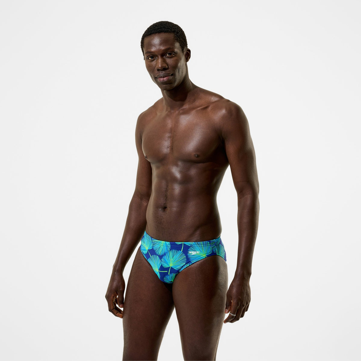 Speedo The Speedo Printed Briefs Blue/Green