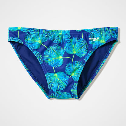 Speedo The Speedo Printed Briefs Blue/Green