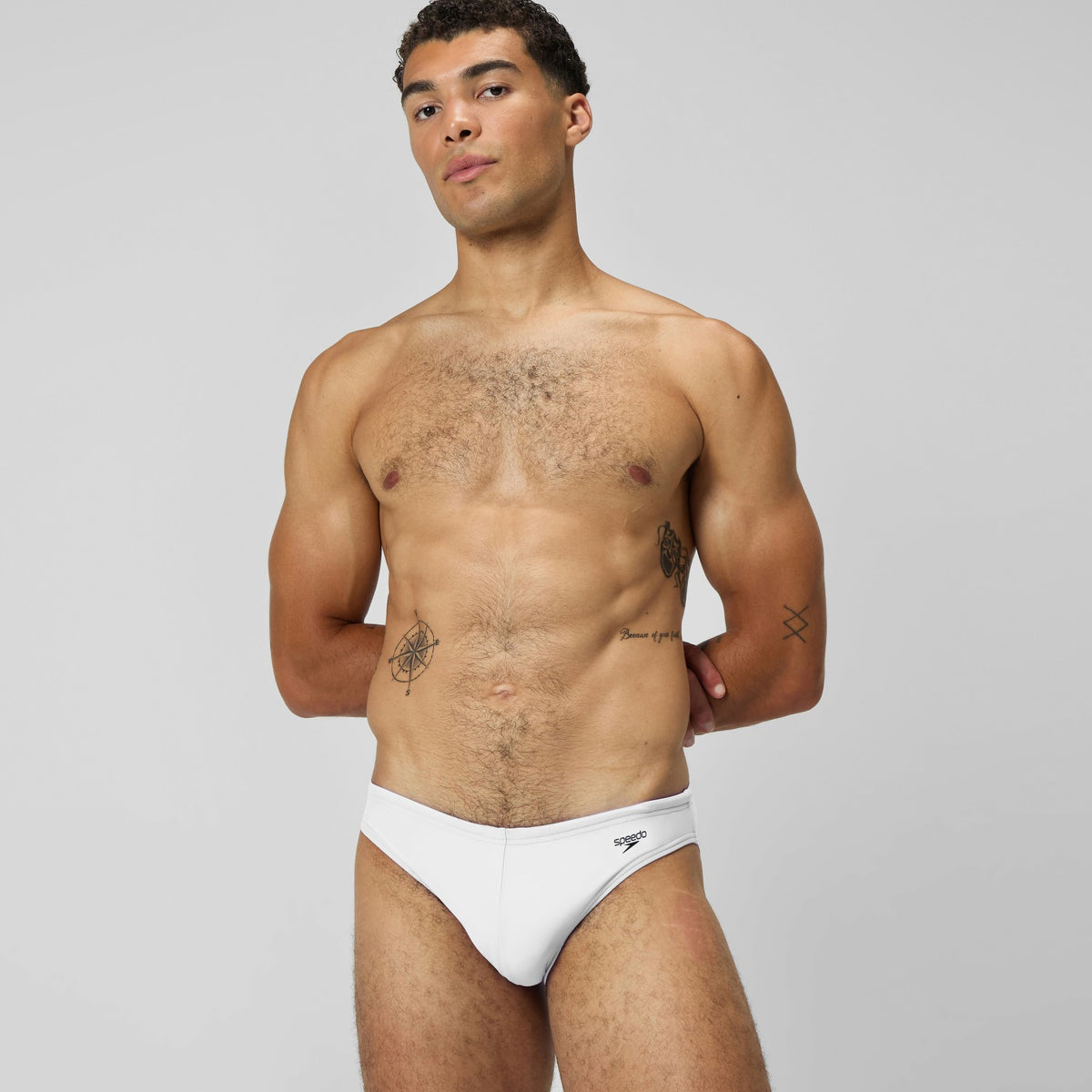 Speedo Solar Brief White
