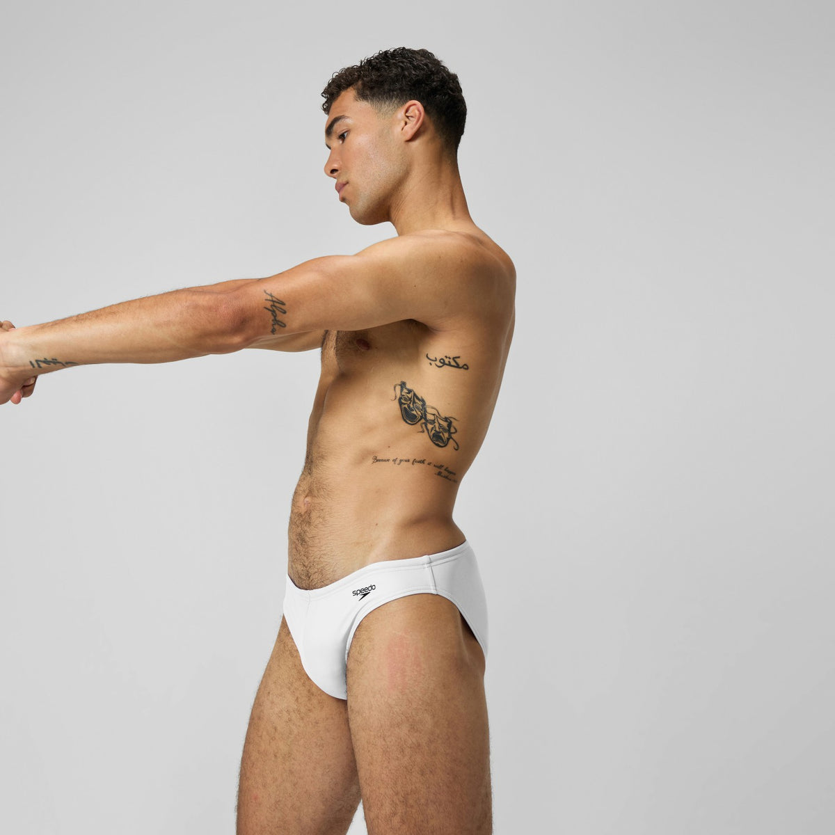 Speedo Solar Brief White