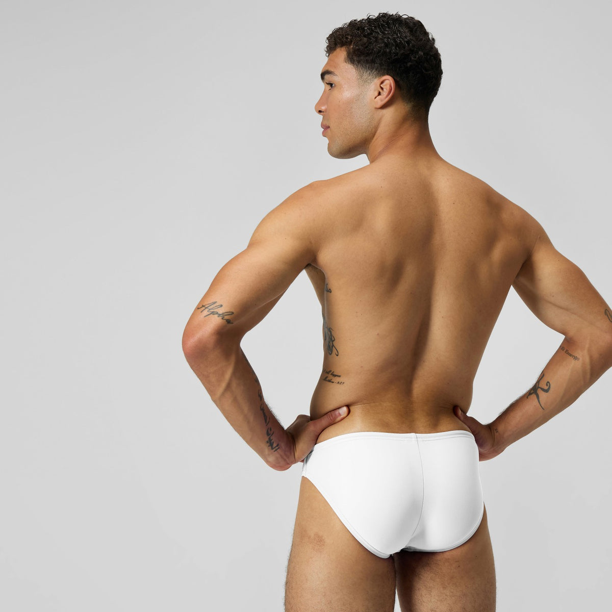 Speedo Solar Brief White