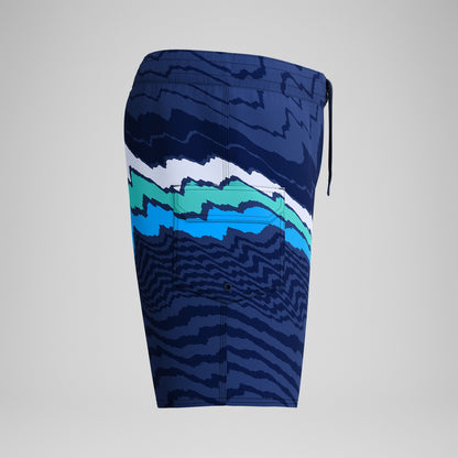 Speedo Lookout Printed Swim Shorts Navy/Blue