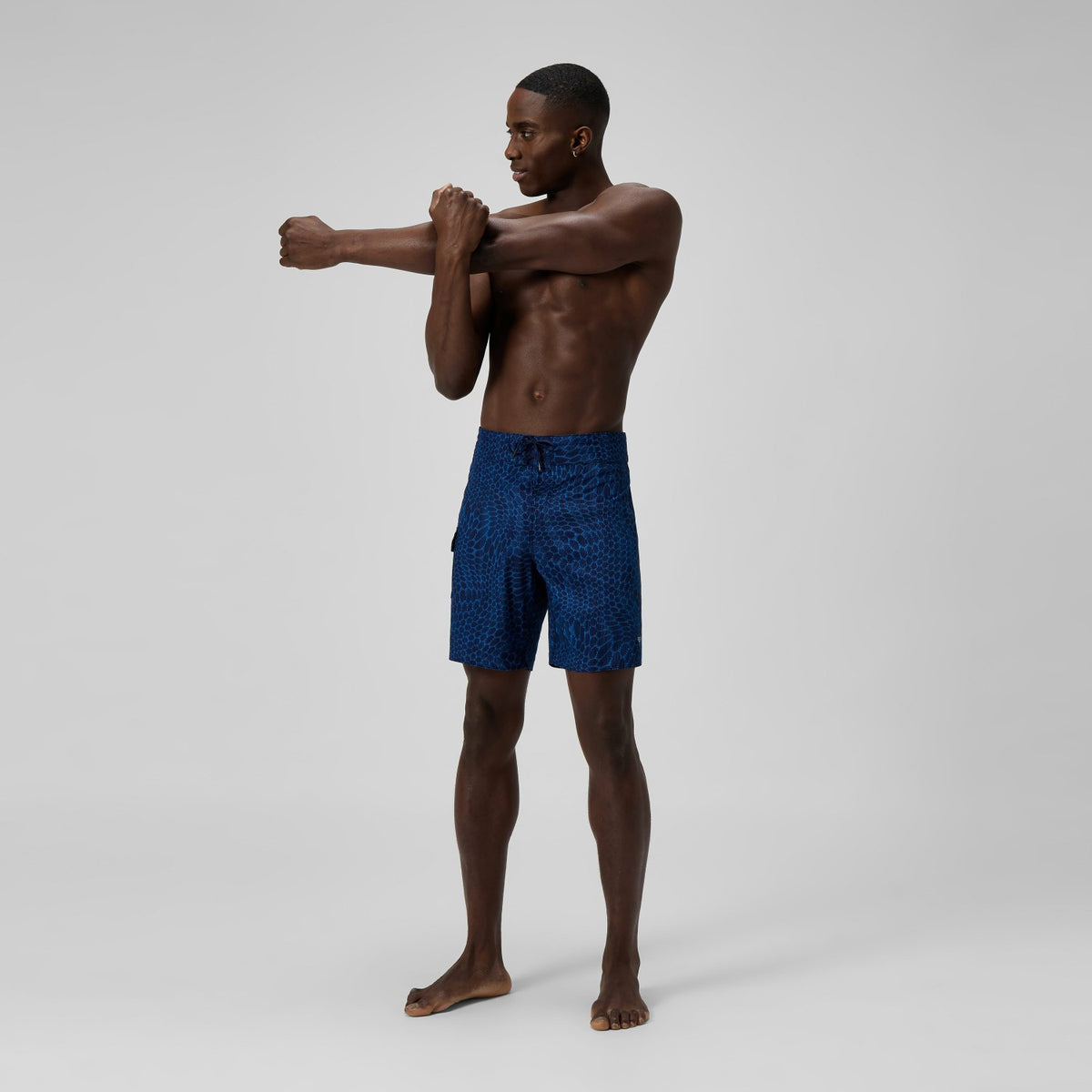 Speedo Lookout Printed Boardshorts Navy/Blue