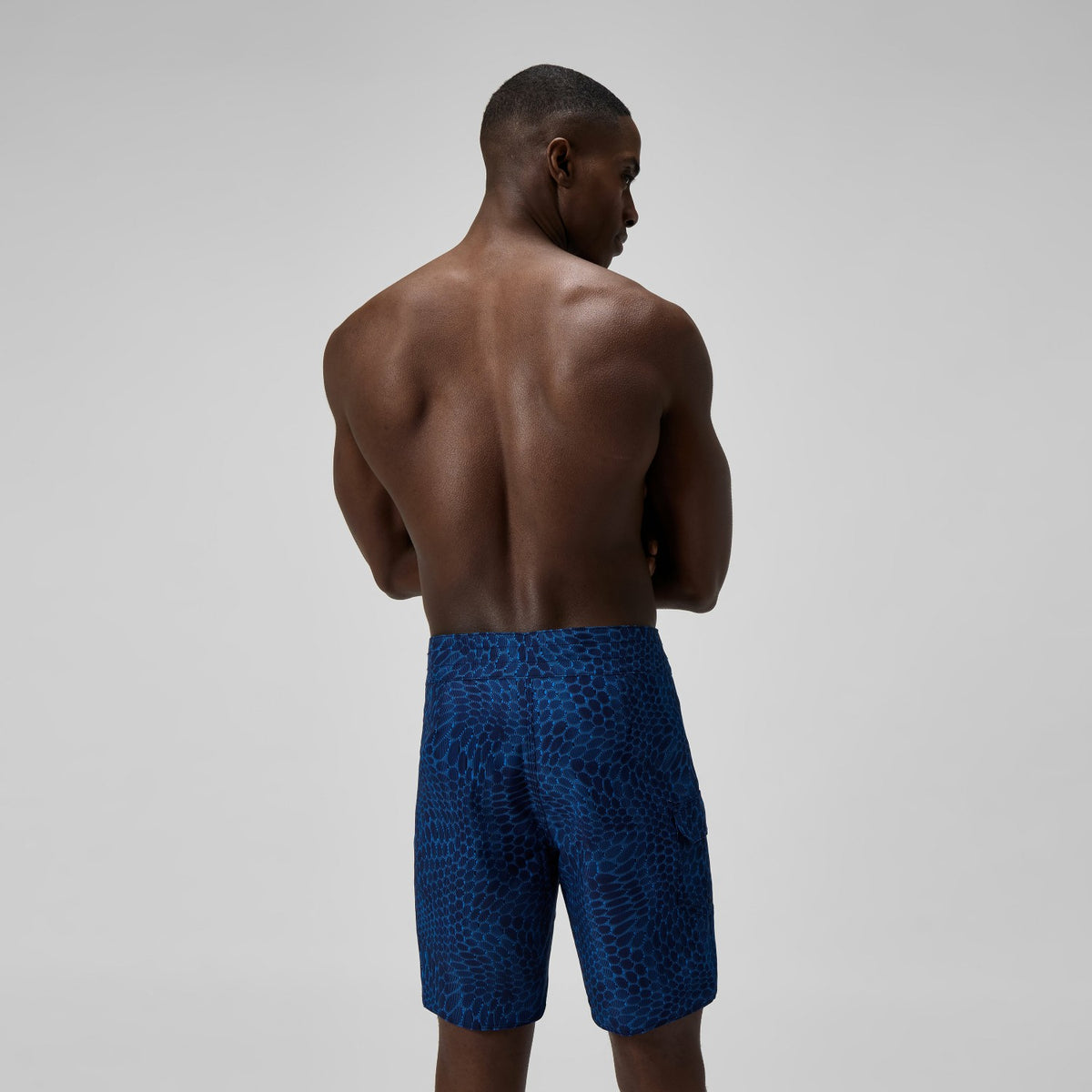 Speedo Lookout Printed Boardshorts Navy/Blue