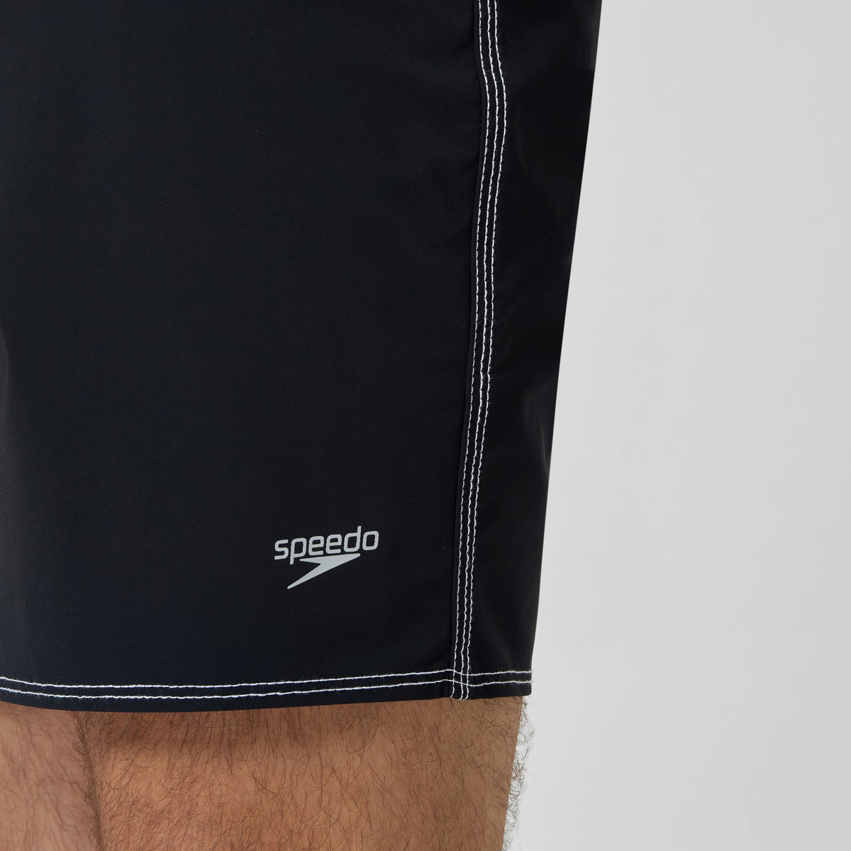 Speedo Lookout Solid Boardshorts Black/Dark Grey